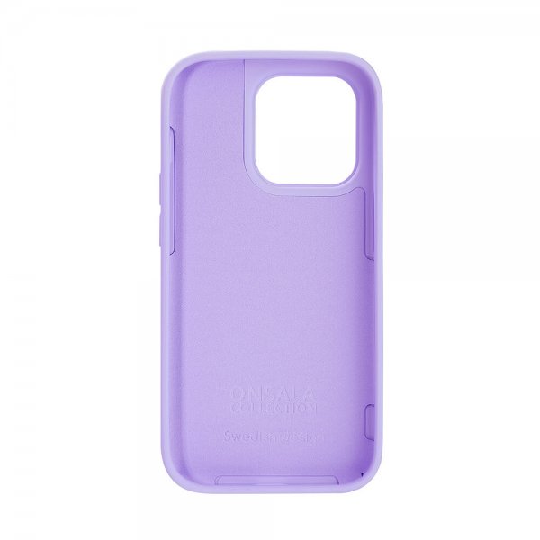 Onsala iPhone 13 Pro Silikonikuori Lila