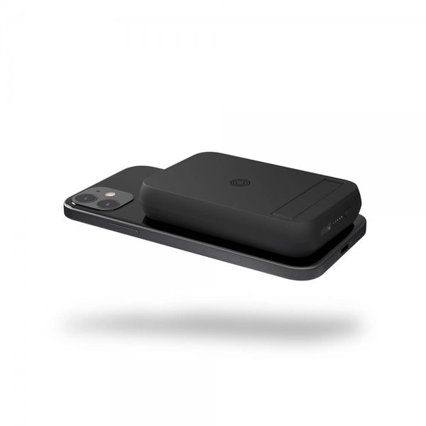 Zens magneettinen yksittäinen Powerbank jalustalla 4000 mAh