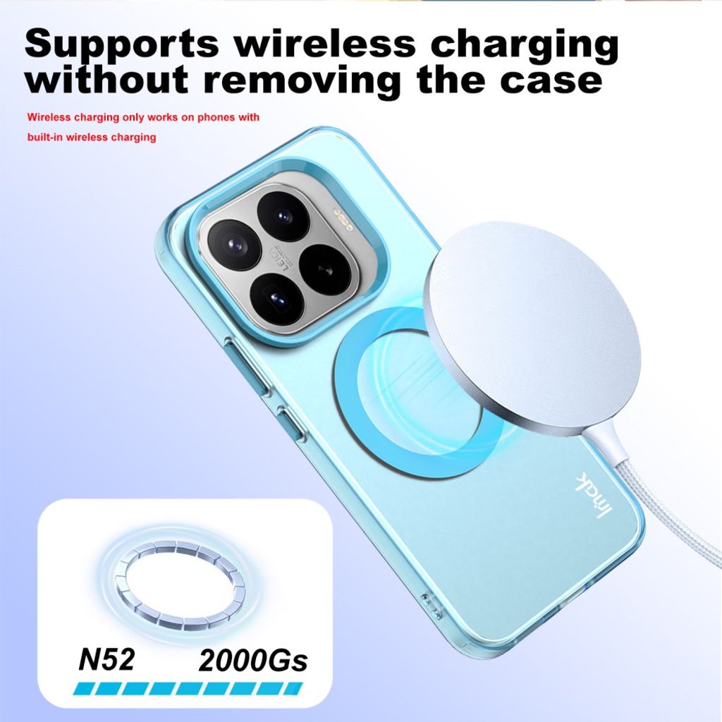 Imak Xiaomi 17T Kuori Candy Color MagSafe Sininen