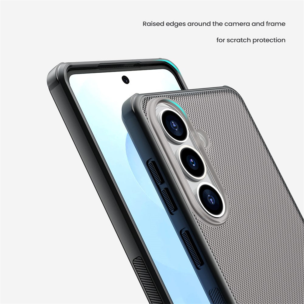 Nillkin Samsung Galaxy A37 Kuori Super Frosted Shield Pro Kirkas Musta
