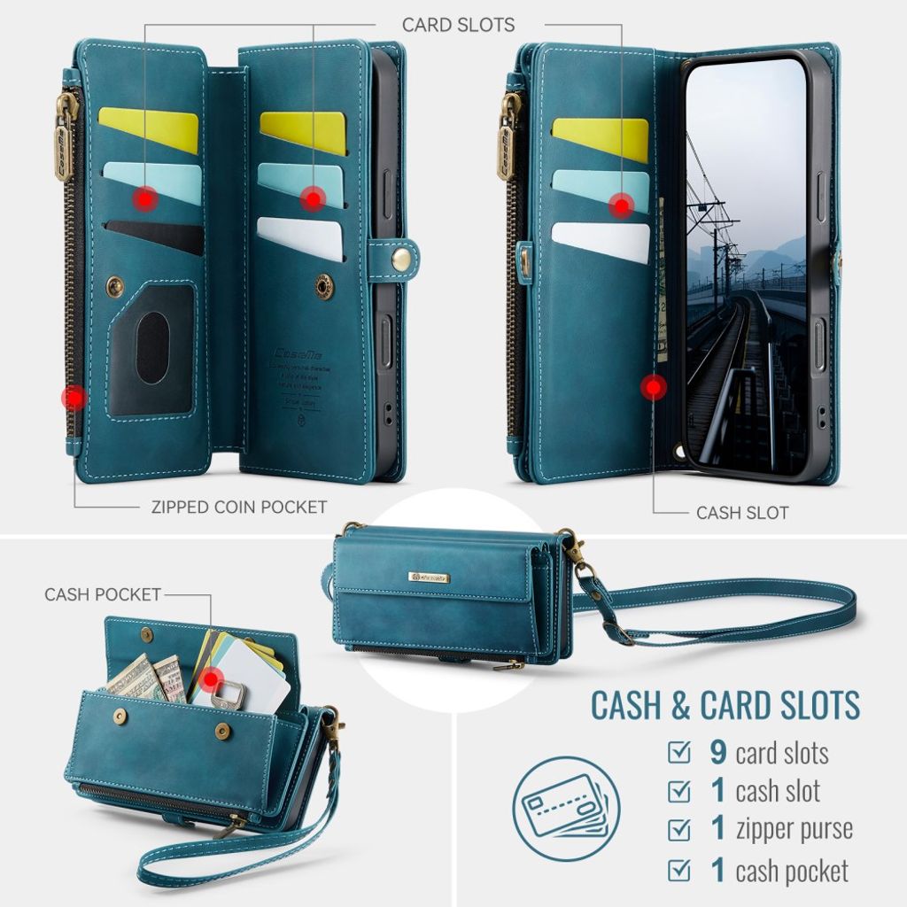 CaseMe iPhone 17 Pro/iPhone 18 Pro Kotelo C39 Series Vihreä