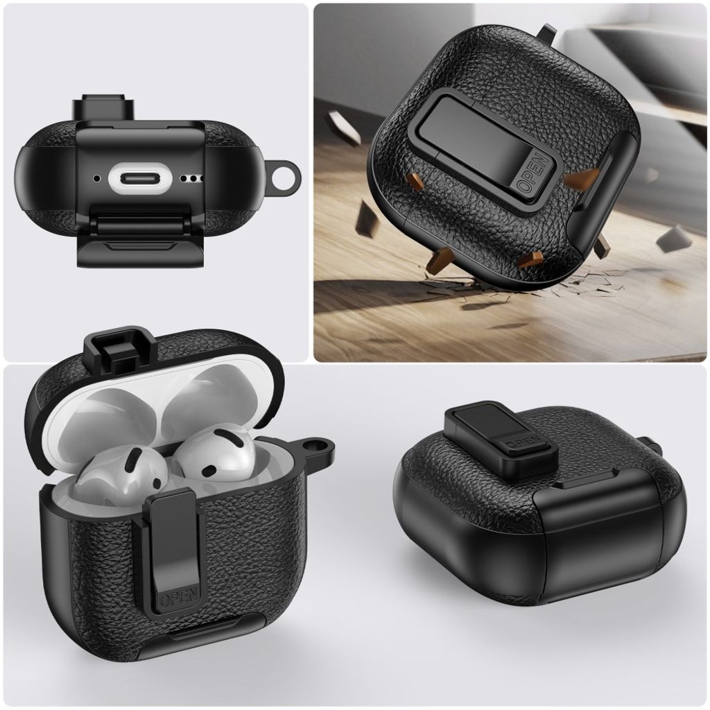 AirPods 4/5 Kuori Telinetoiminto Sininen