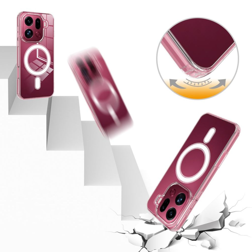 Oppo Find X9 Pro Kuori MagSafe Kirkas