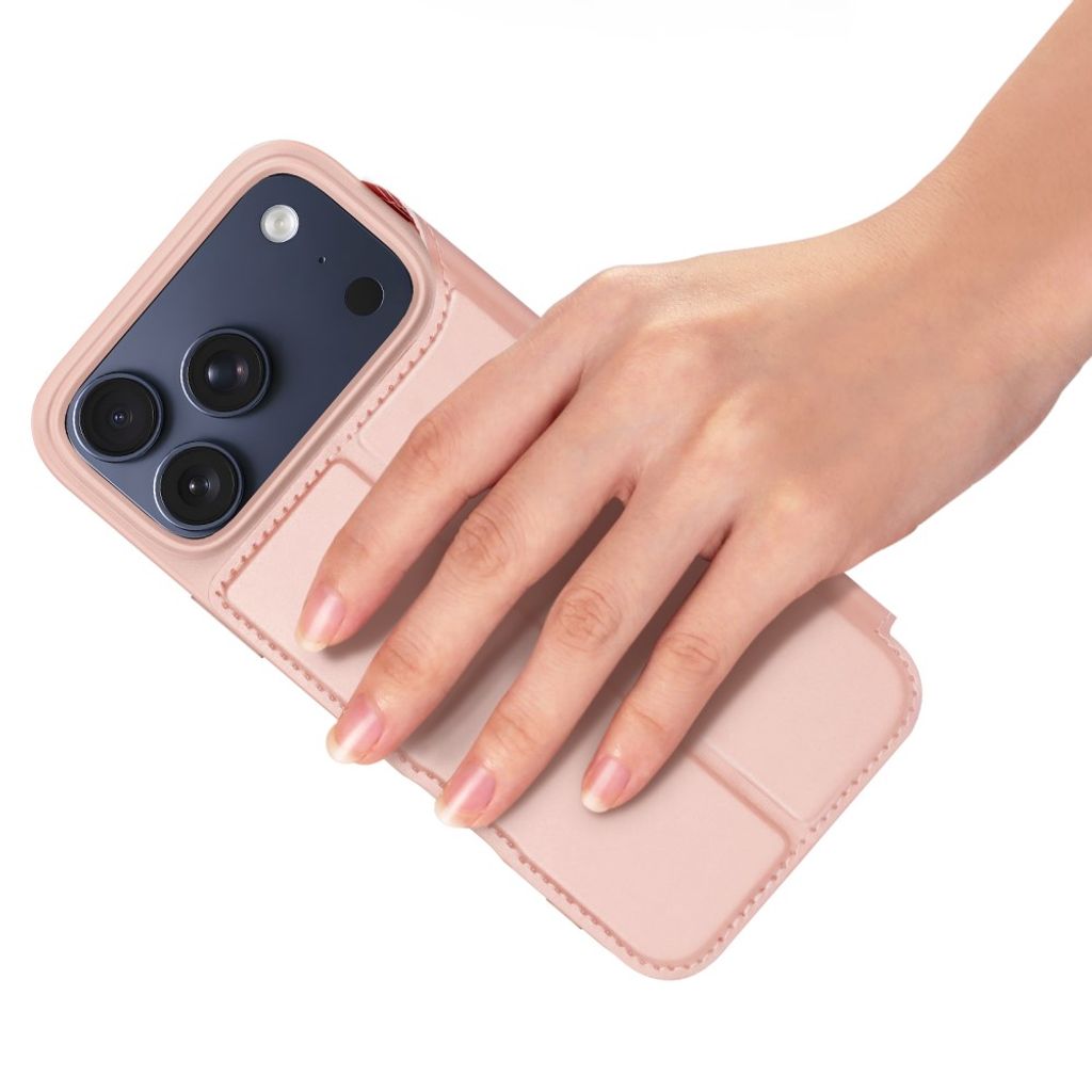 Dux Ducis iPhone 17 Pro Max/iPhone 18 Pro Max Kotelo Skin Pro Series Vaaleanpunainen