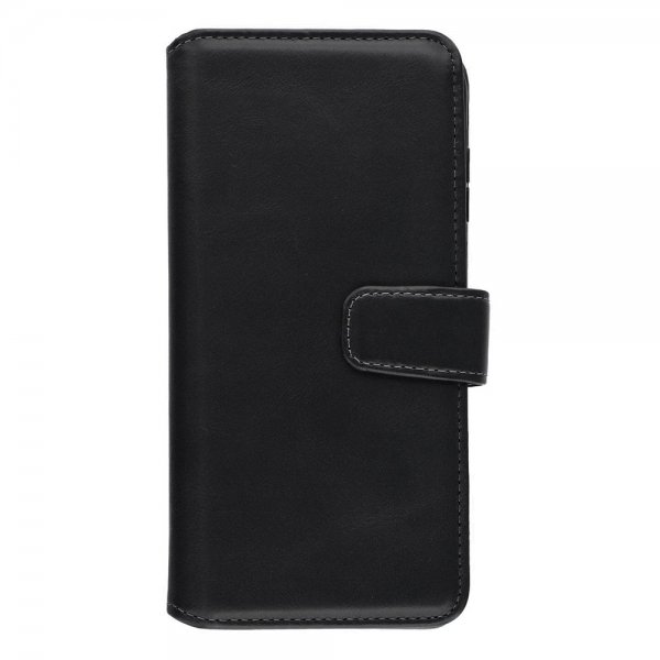 Nordic Covers iPhone 16./17. Essential Leather -suojakotelo Raven Black