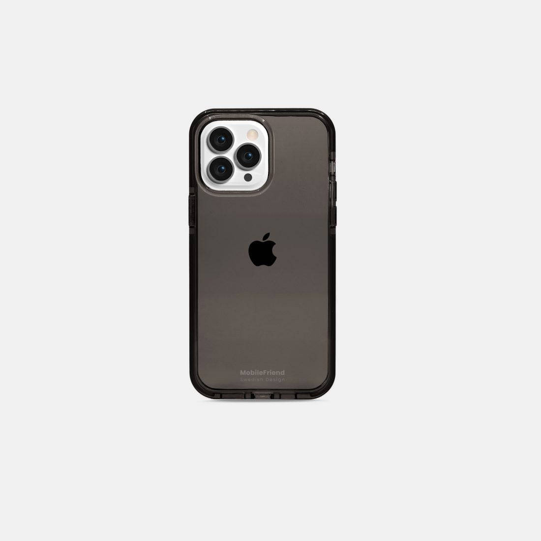 MobileFriend iPhone 14 Pro Kuori Seethrough Musta