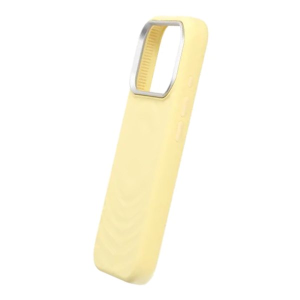 iPhone 17 Pro Max Silikoninen MagSafe-kuori Keltainen