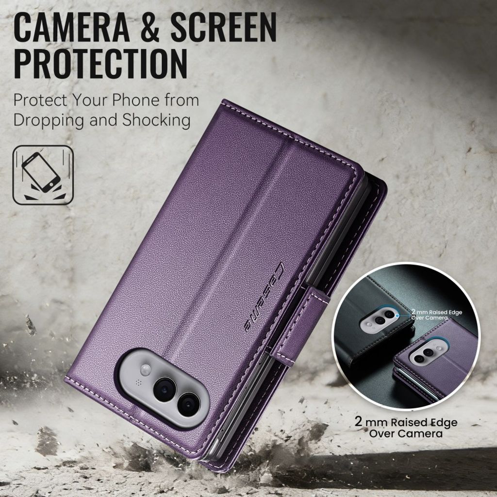 CaseMe iPhone Duo Kotelo 023 Series Violetti