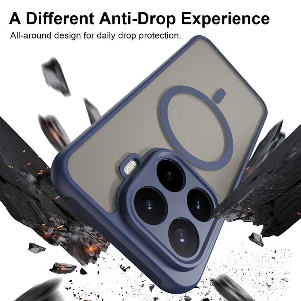 Xiaomi 17T Pro Kuori Pesty MagSafe Sininen