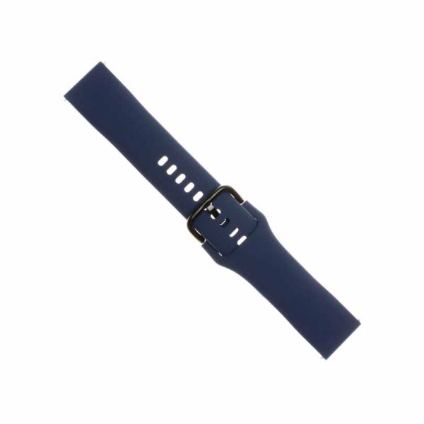 Kiinteä Samsung Galaxy Watch 22mm Silikoni ranneke sininen
