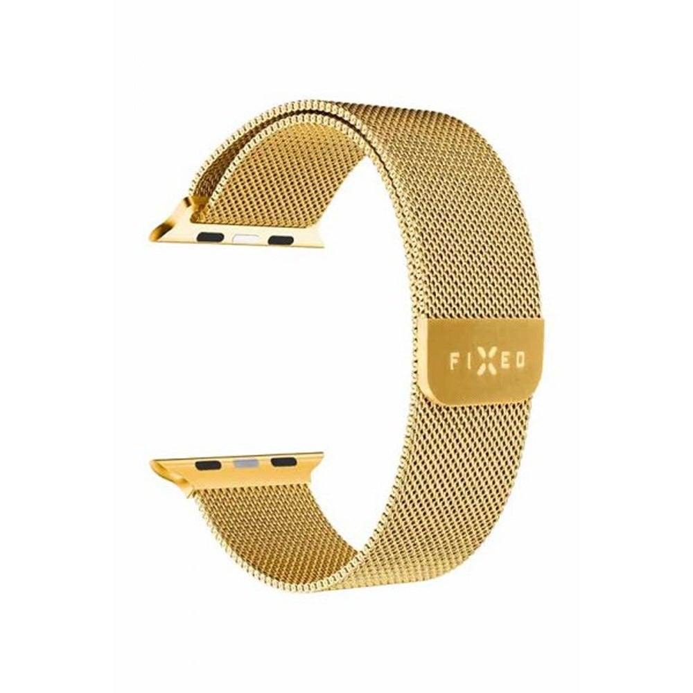 Kiinteä Apple Watch 44/45/46mm/Apple Watch Ultra -ranneke, mesh-ranneke, kulta