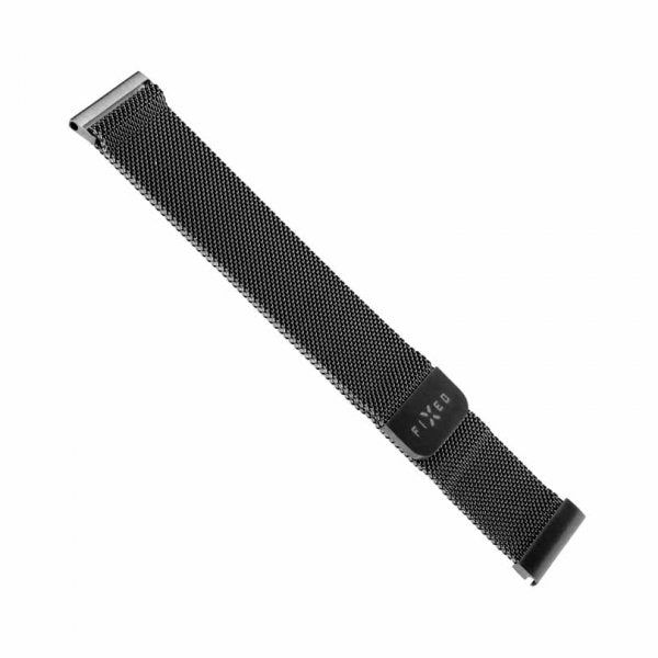 Kiinteä Samsung Galaxy Watch 22 mm ranneke, Mesh, musta