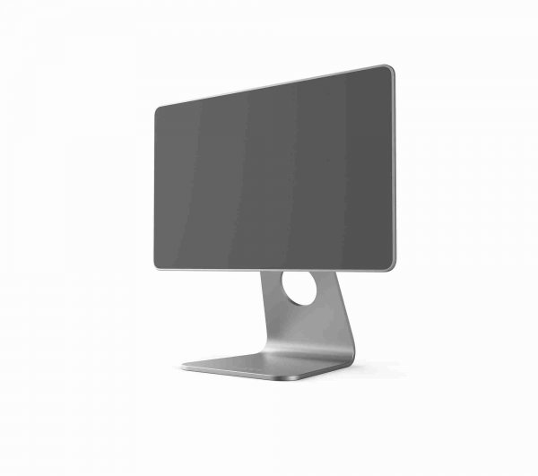 Kiinteäkehyksinen magneettiteline iPad Pro 12,9" hopea