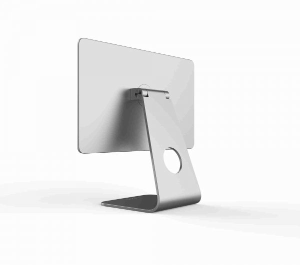 Kiinteäkehyksinen magneettiteline iPad Pro 12,9" hopea