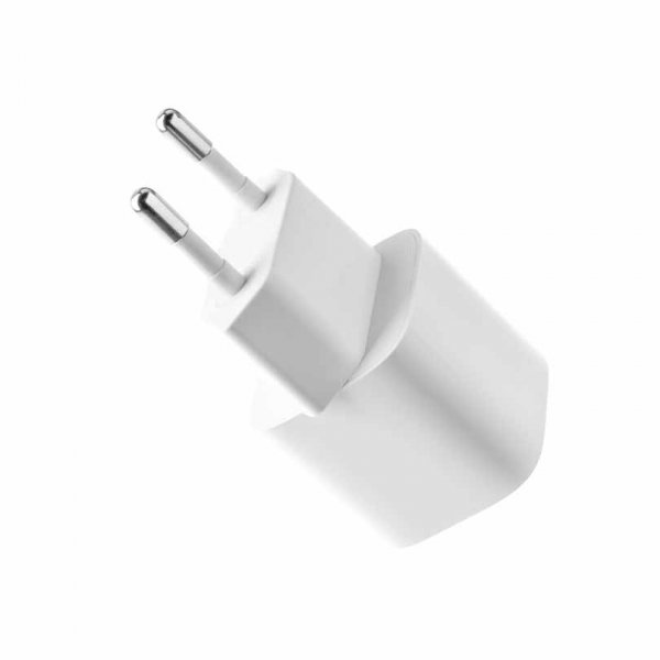 Fixed Laturi kaapelilla Mini PD Travel Charger Kit USB-C/Lightning 20W Valkoinen