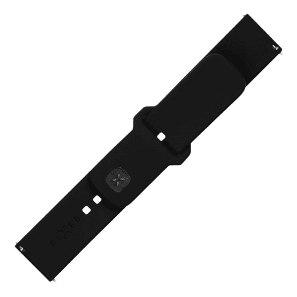 Kiinteä Samsung Galaxy Watch 22mm Ranneke Silikoni Urheiluranneke Musta