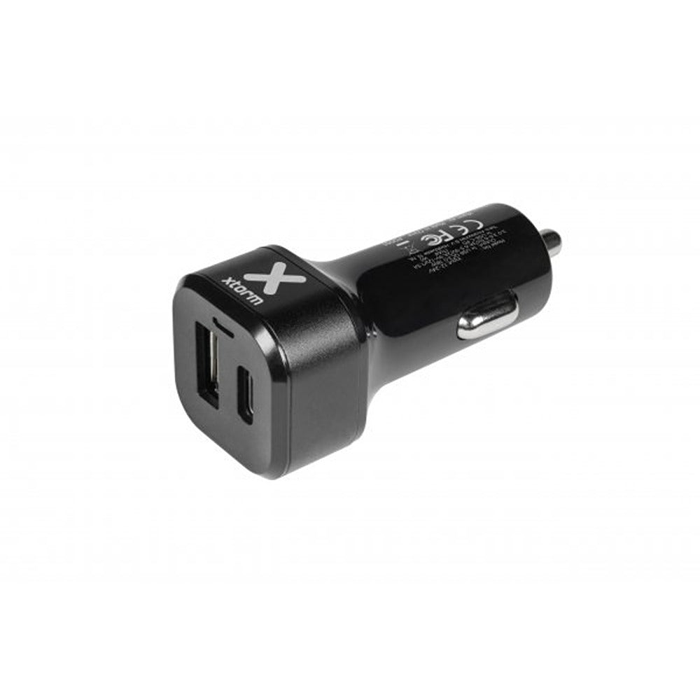Xtorm Autolaturi USB-C PD 30W & USB QC3.0 18W
