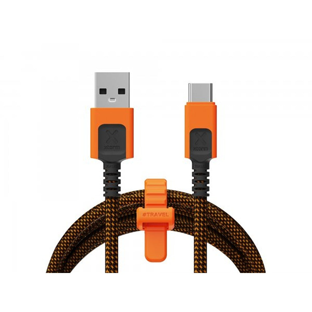 Xtorm USB-A–USB-C-kaapeli Xtreme 60W 1,5m musta