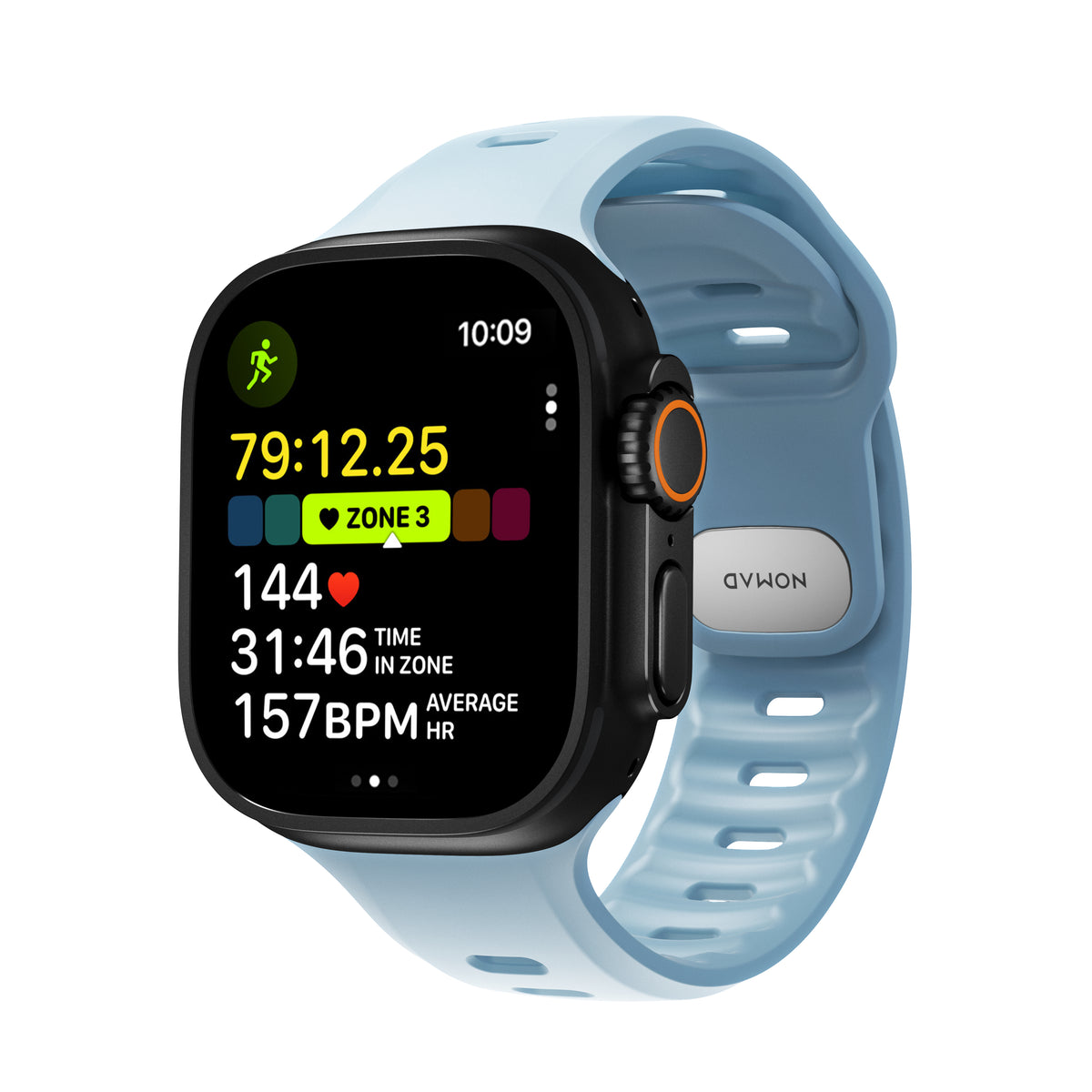 Nomad Apple Watch Ultra 49mm Ranneke Tempo Band Tidal