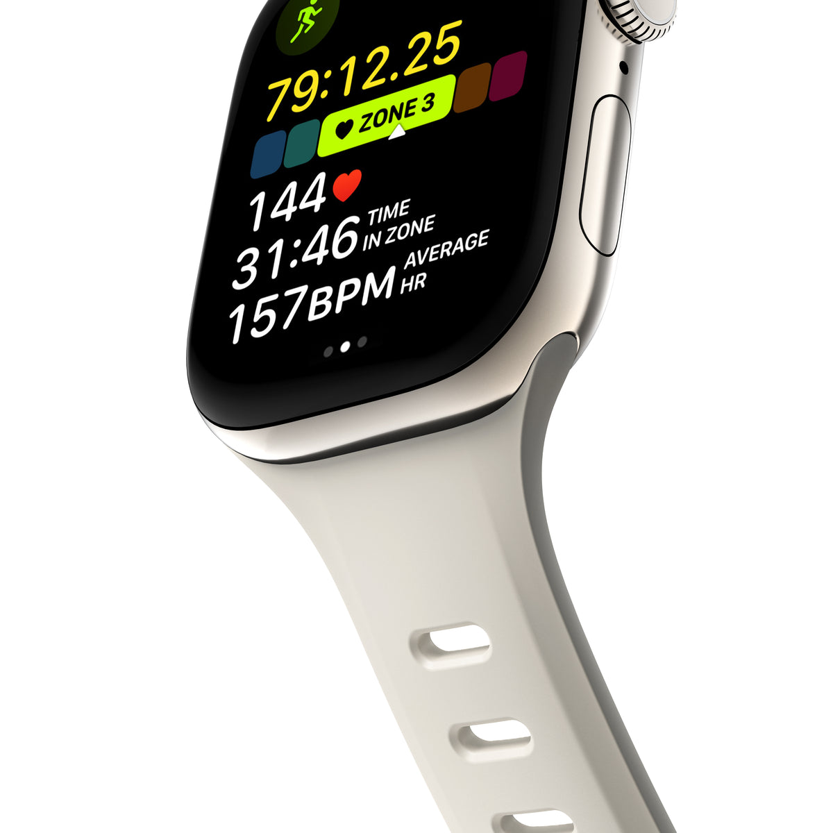 Nomad Apple Watch 38/40/41/42mm Ranneke Tempo Band Driftwood