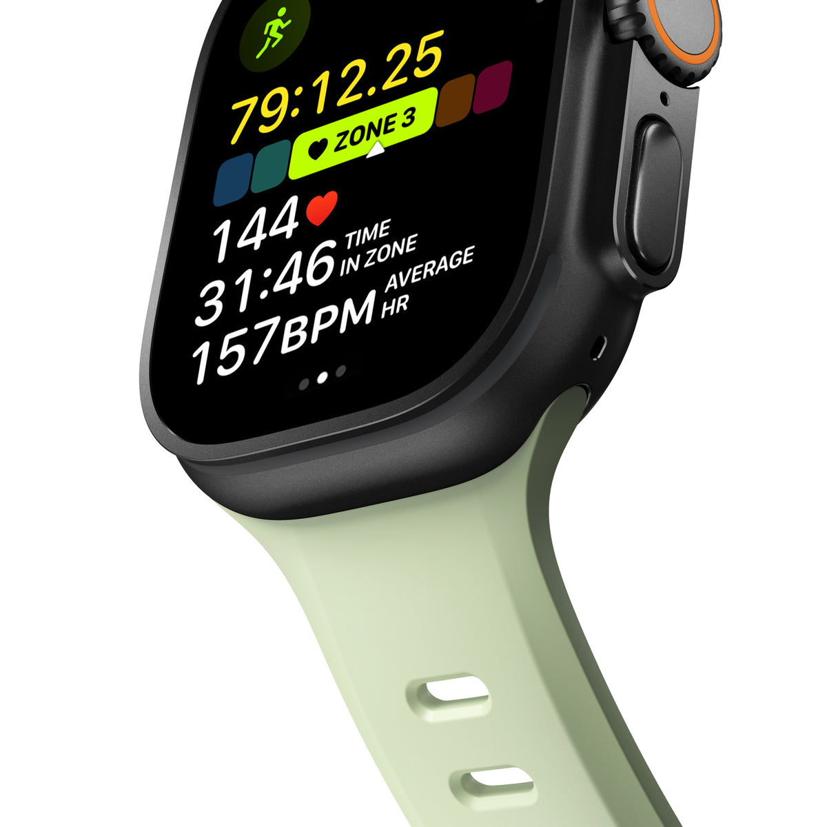 Nomad Apple Watch Ultra 49mm Ranneke Tempo Band Seagrass