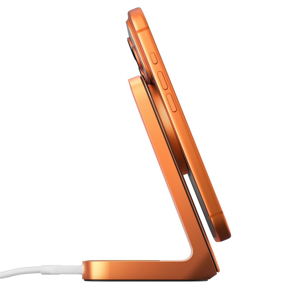 Nomad Stand One MagSafe Latausasema Stellar Oranssi