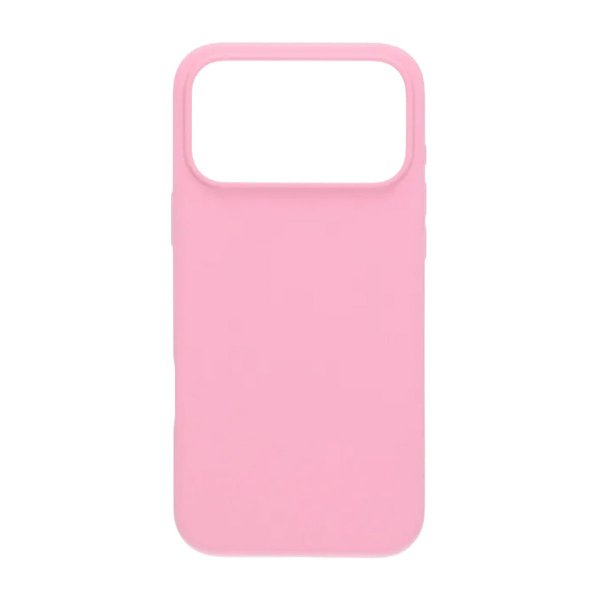 Rvelon iPhone 17 Pro Max Silikonikuori MagSafe Vaaleanpunainen