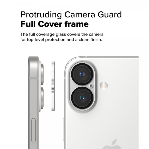 Ringke iPhone 16/iPhone 16 Plus Kameran suojalasi 2-pakkaus