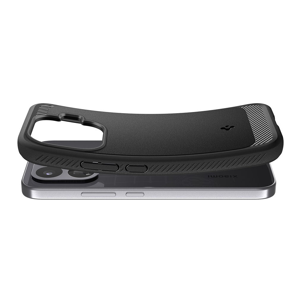 Spigen Xiaomi 17T Pro Kuori Rugged Armor Matte Black