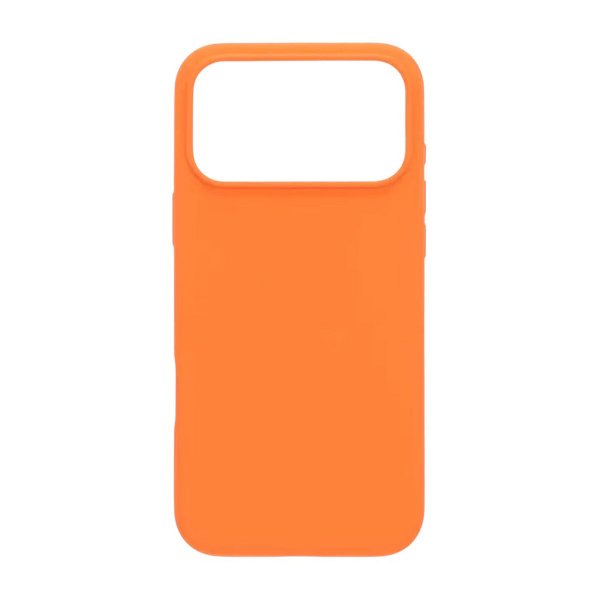 Rvelon iPhone 17 Pro Max Silikonikuori MagSafella Oranssi
