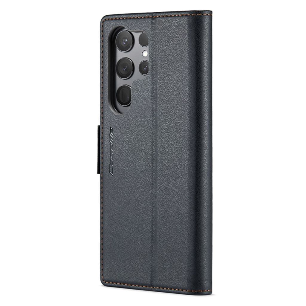 CaseMe Samsung Galaxy S24 Ultra Kotelo 023 Series Musta
