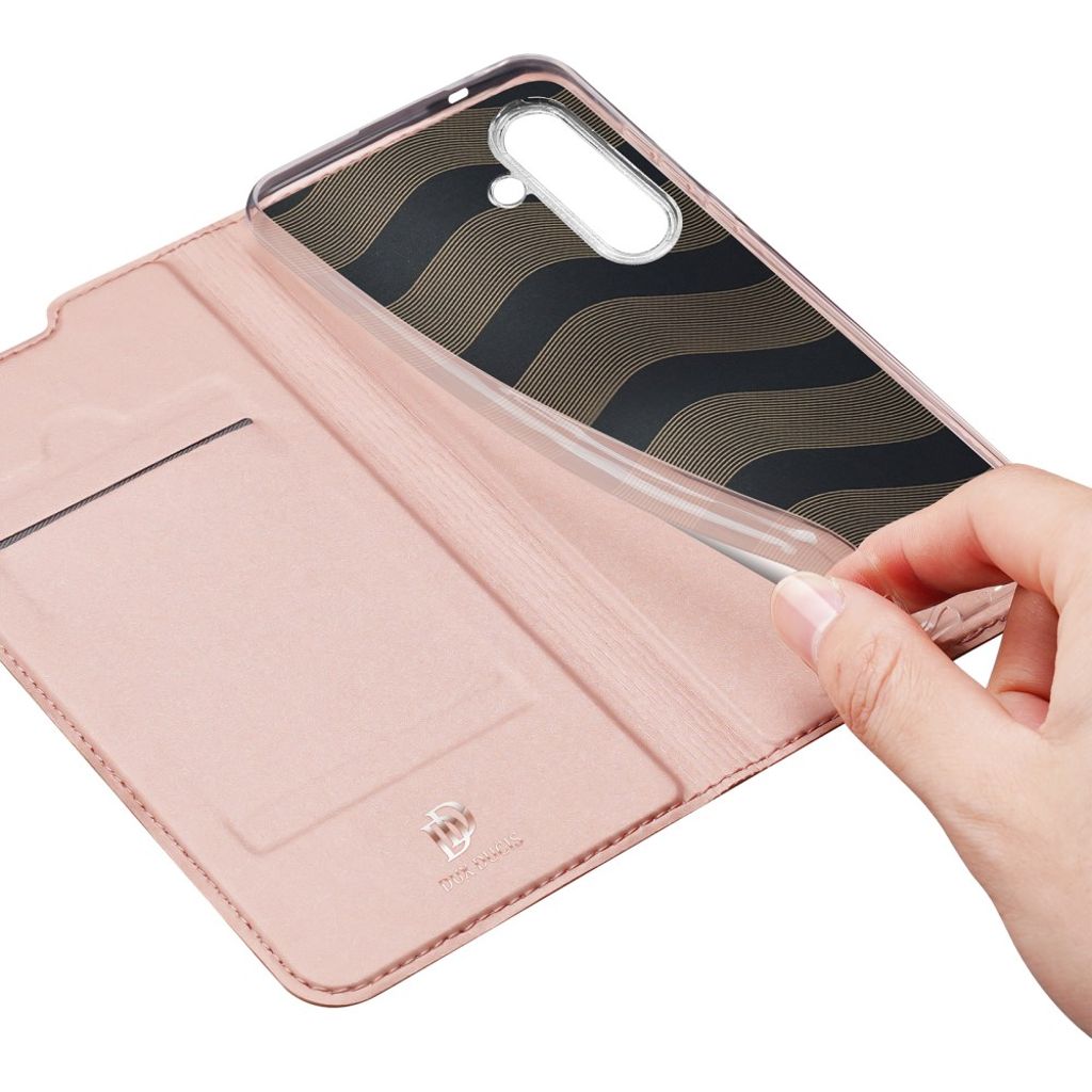 Dux Ducis Samsung Galaxy S25 FE Kotelo Skin Pro Series Vaaleanpunainen