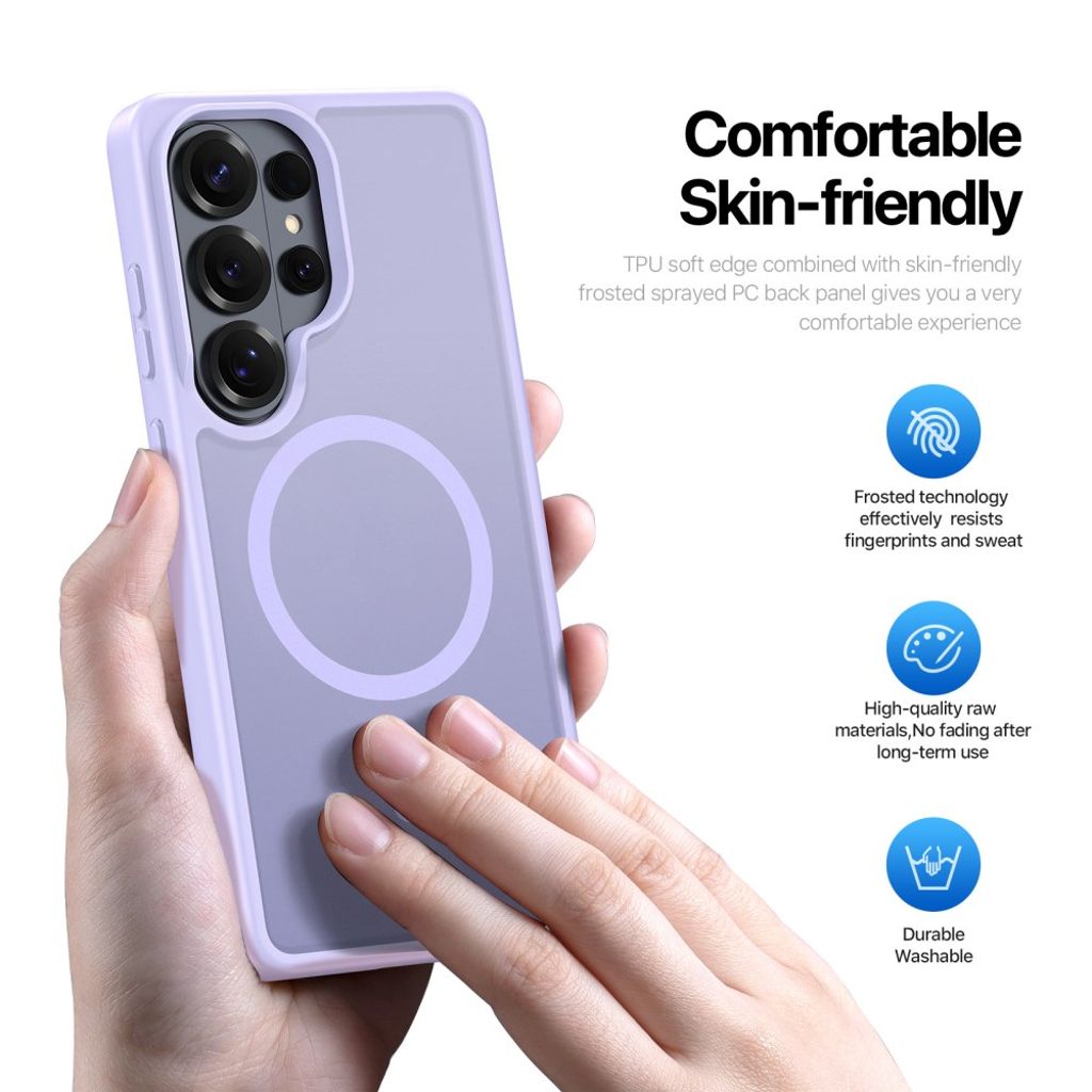 Dux Ducis Samsung Galaxy S26 Ultra Kuori Yind Series MagSafe Violetti