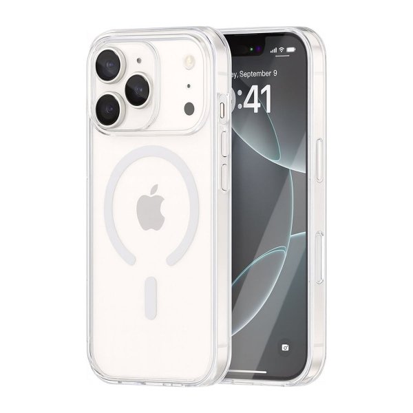 Rvelon iPhone 17 Pro Läpinäkyvä MagSafe-kuori Läpinäkyvä