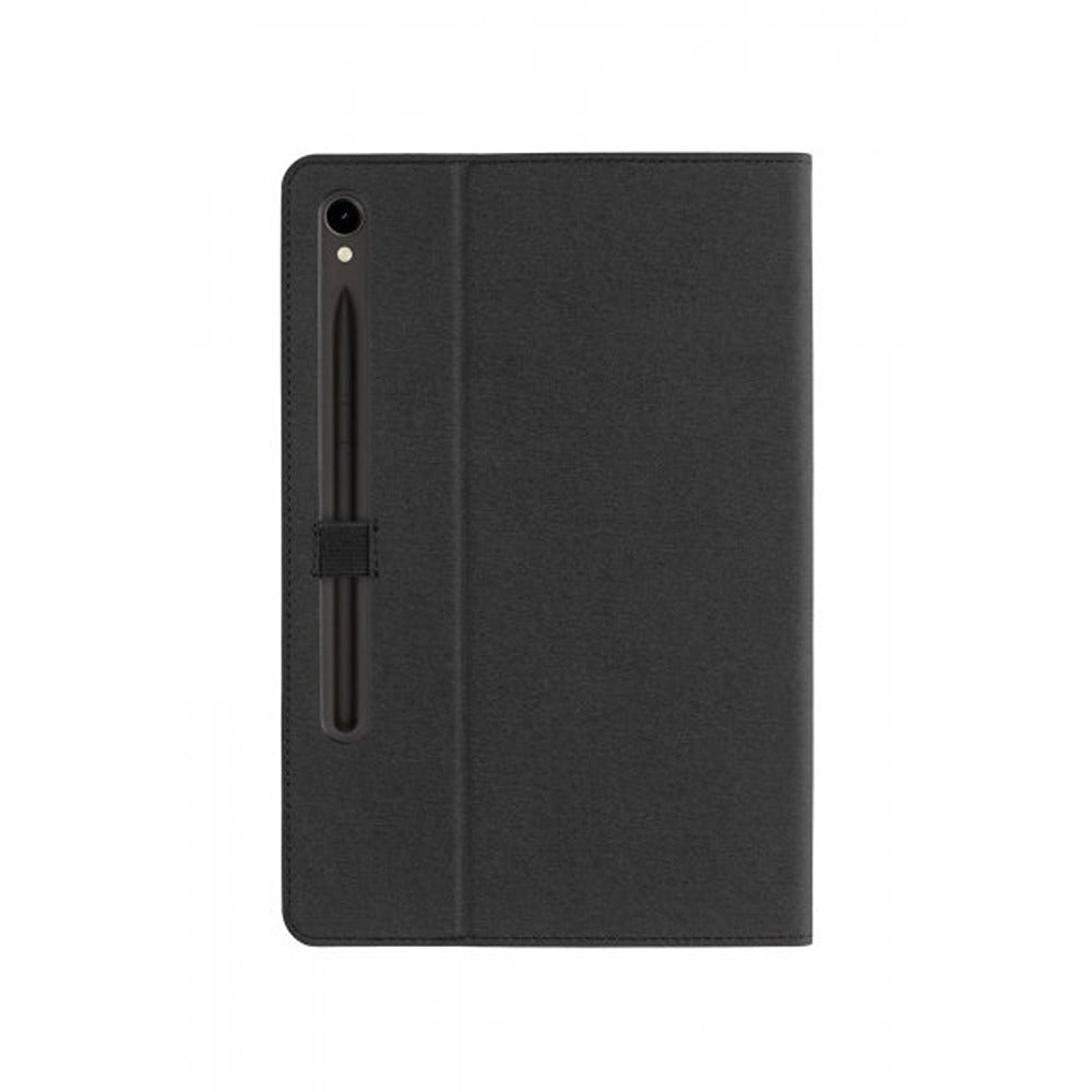 Gecko Covers Samsung Galaxy Tab S9/Galaxy Tab S9 FE EasyClick Eco -suojakotelo, musta