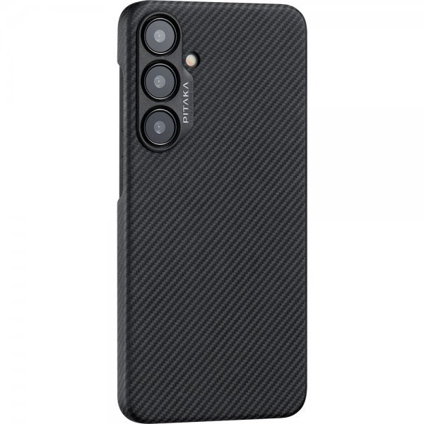 Pitaka Samsung Galaxy S24 Plus Suojakuori MagEZ Case 4 Musta/Harmaa Twill
