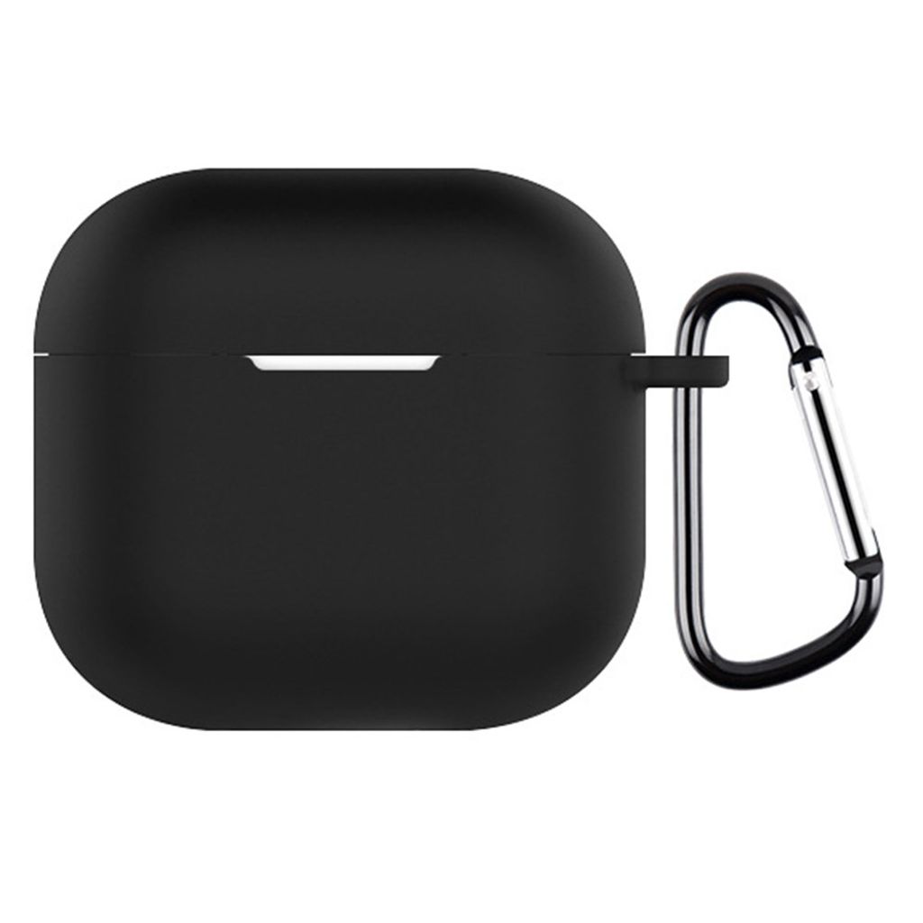 AirPods 4/5 Kuori Musta Karbinhakella
