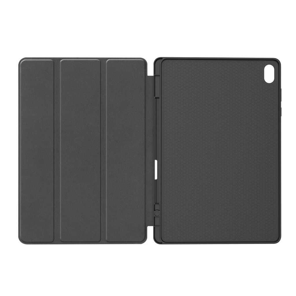 Samsung Galaxy Tab S12 Plus Kotelo Tri-Fold kynätasku Vihreä