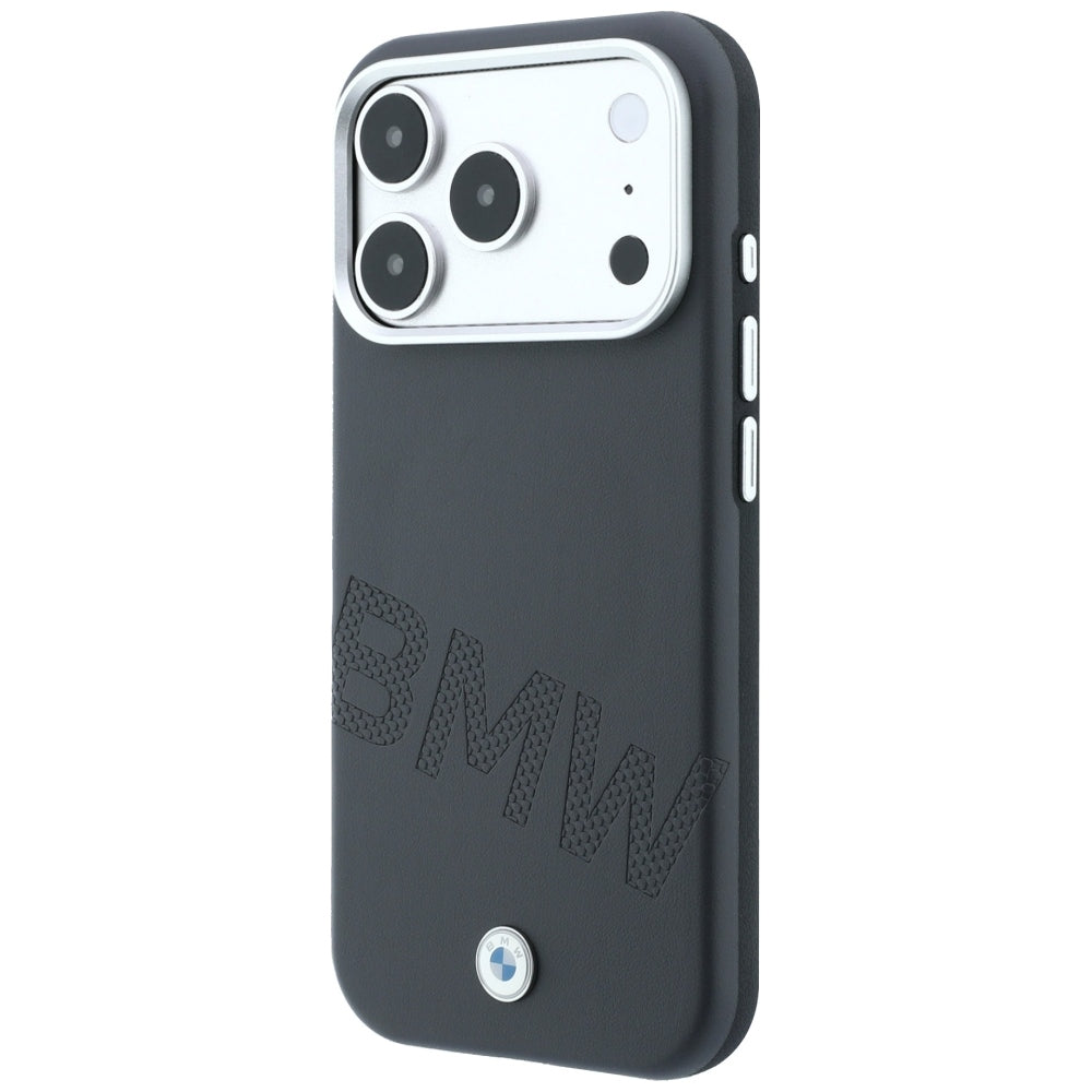 BMW iPhone 17 Pro Max/iPhone 18 Pro Max Kuori Inclined Deboss Harmaa
