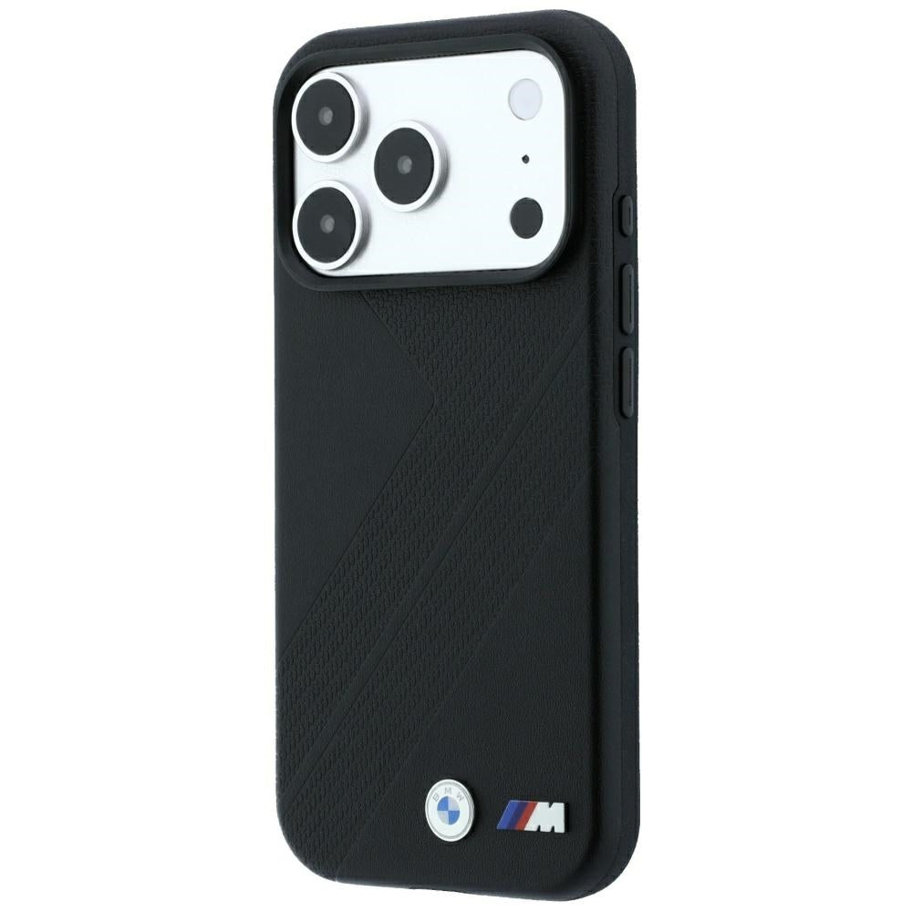 BMW iPhone 17 Pro Max/iPhone 18 Pro Max Kuori M Tire Track Musta