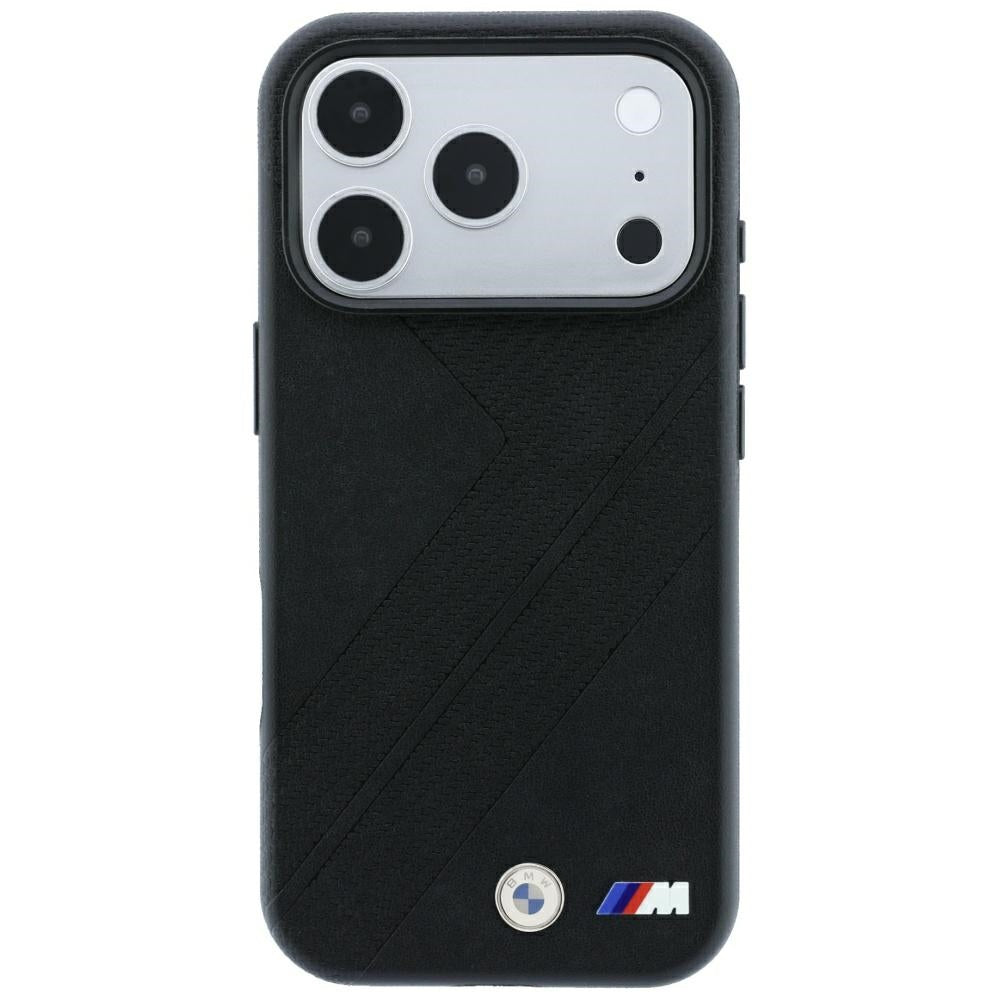 BMW iPhone 17 Pro Max/iPhone 18 Pro Max Kuori M Tire Track Musta