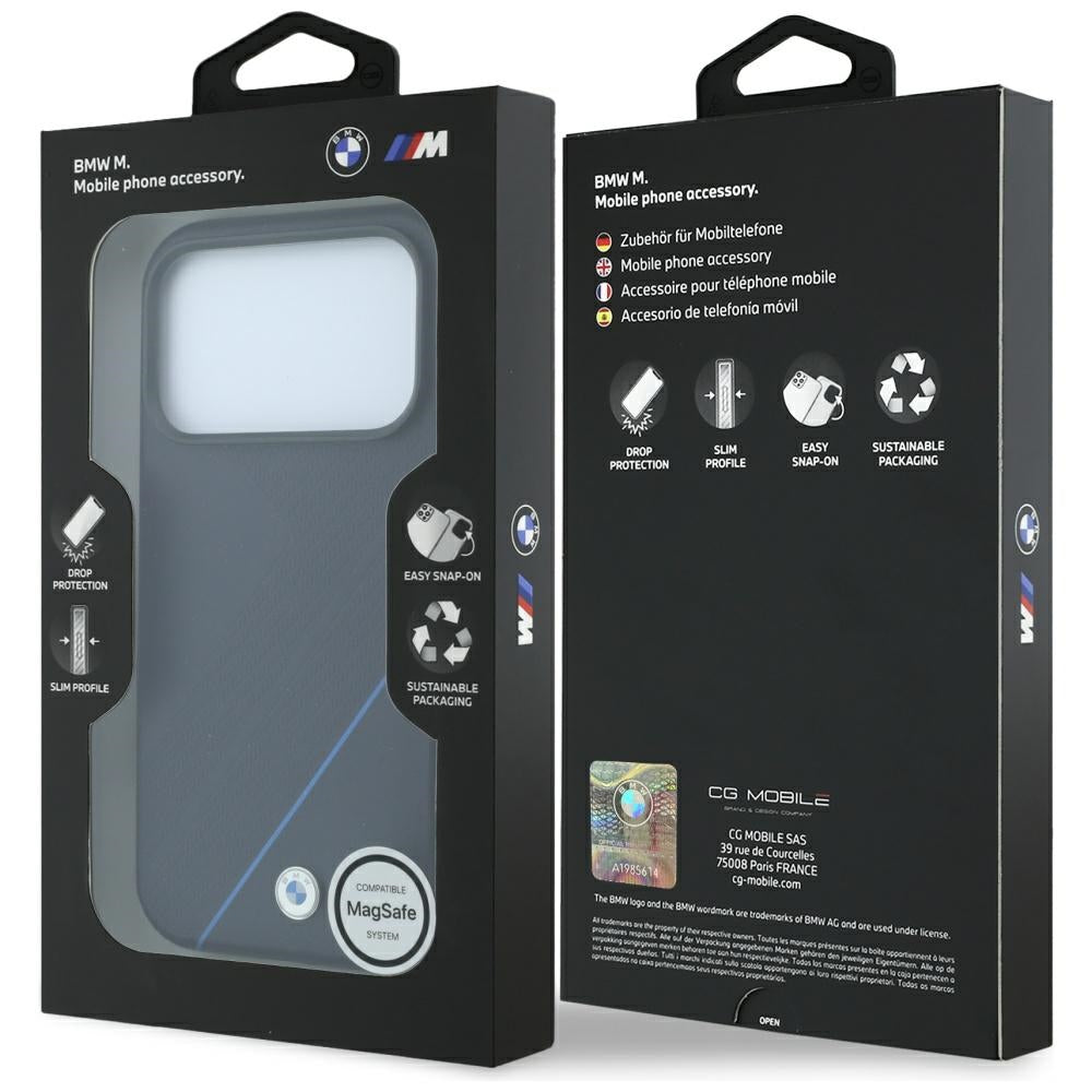 BMW iPhone 17 Pro Max/iPhone 18 Pro Max Kuori M Tire Track Navy