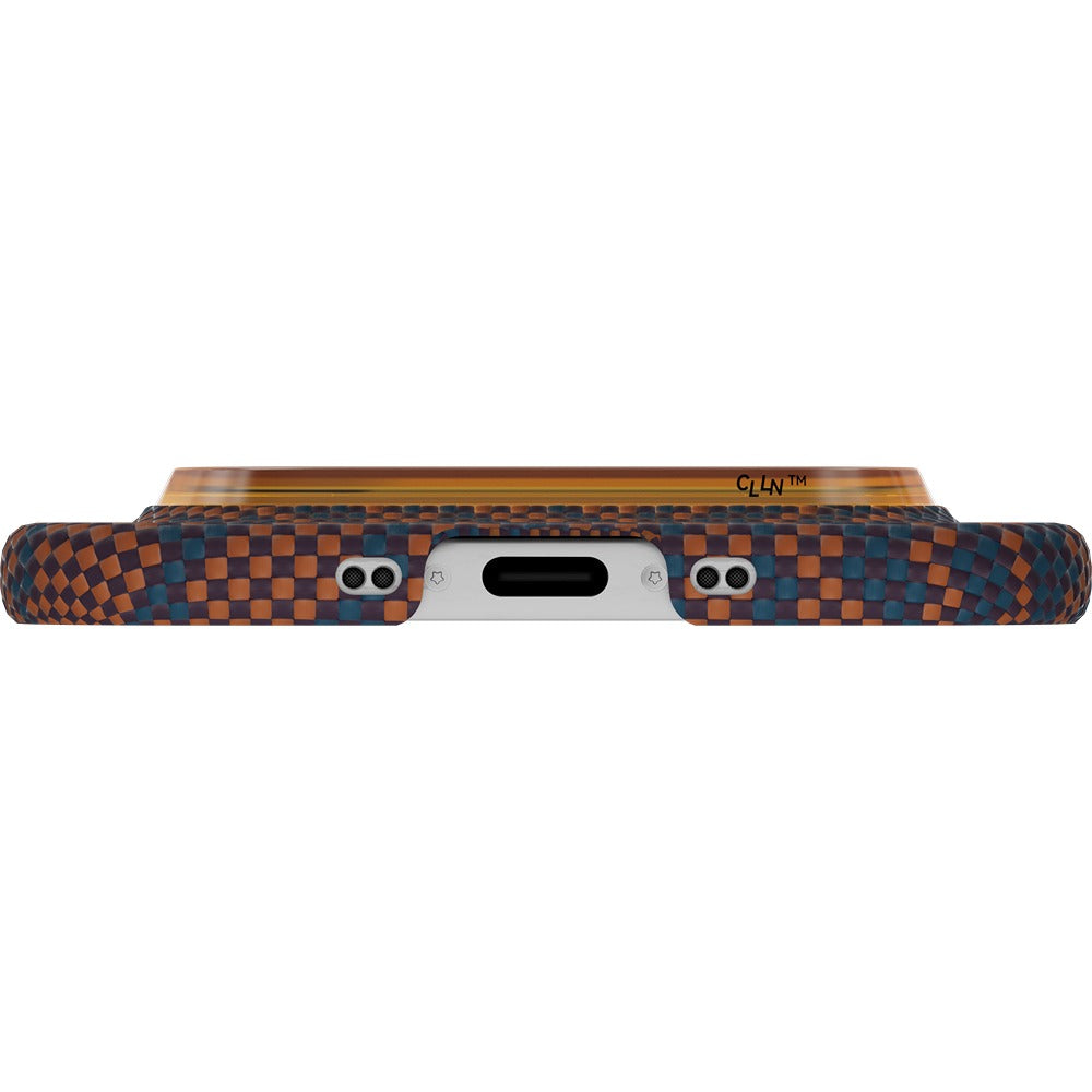 Pitaka iPhone Air Kuori Edge MagSafe Burning Oranssi