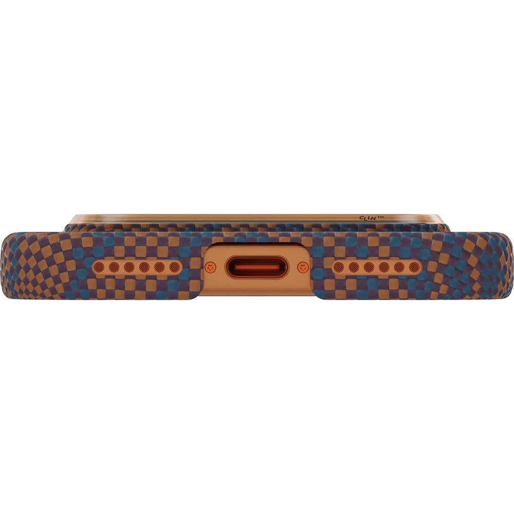 Pitaka iPhone 17 Pro Max Kuori Edge MagSafe Burning Oranssi
