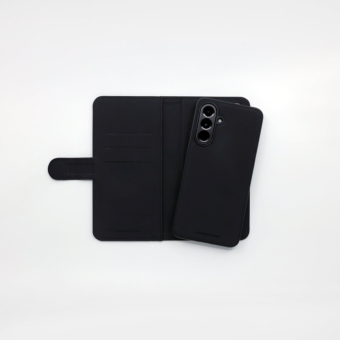 MobileFriend Samsung Galaxy A56 Magneettinen Kotelo Musta