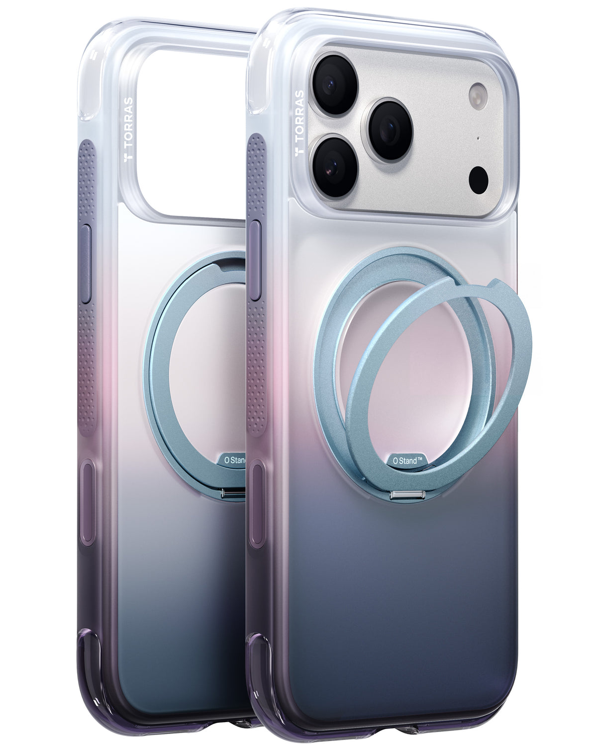Torras iPhone 18 Pro Kuori Ostand O3 Air Gradient Dusk Haze