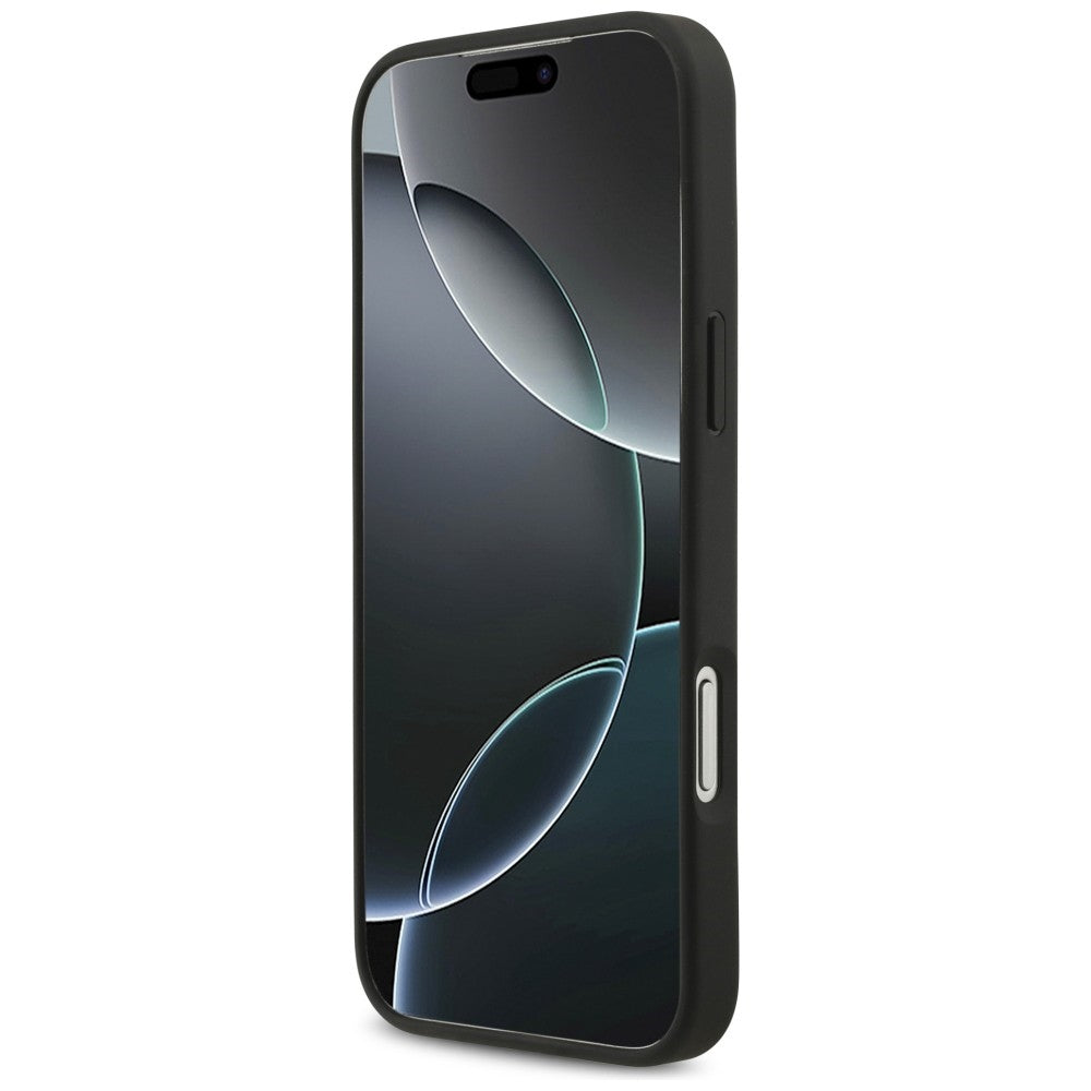 Guess iPhone 17 Pro Max/iPhone 18 Pro Max Kuori 4G Big Logo Musta