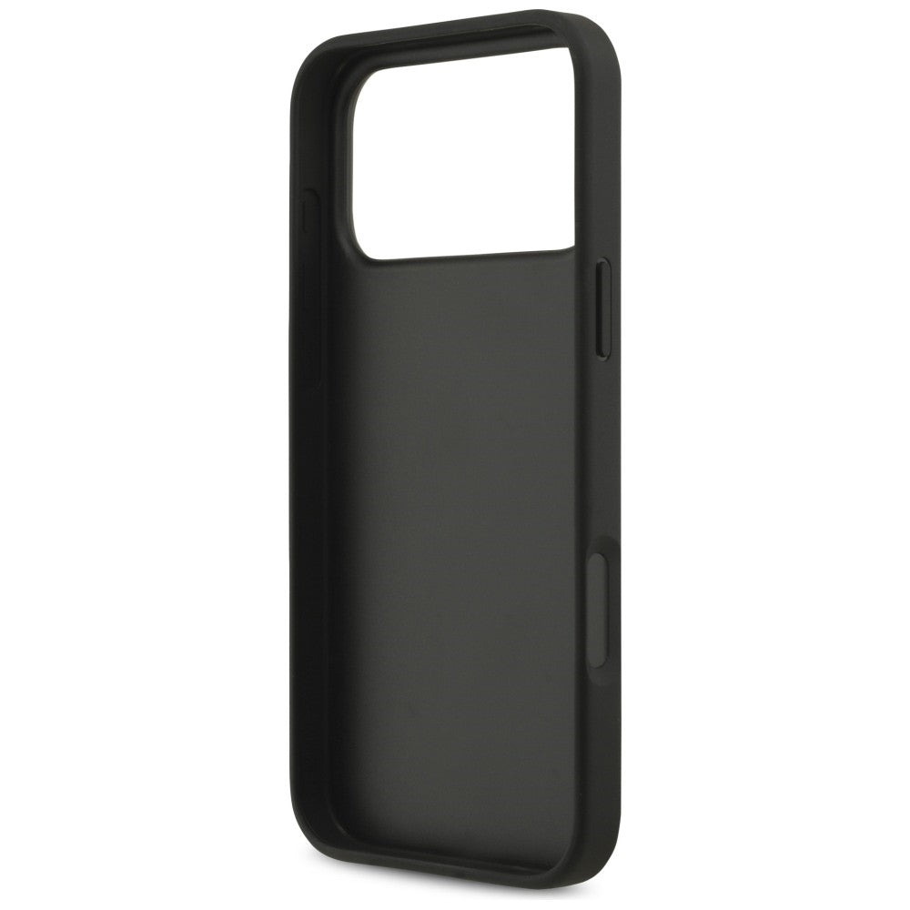 Guess iPhone 17 Pro Max/iPhone 18 Pro Max Kuori 4G Big Logo Musta