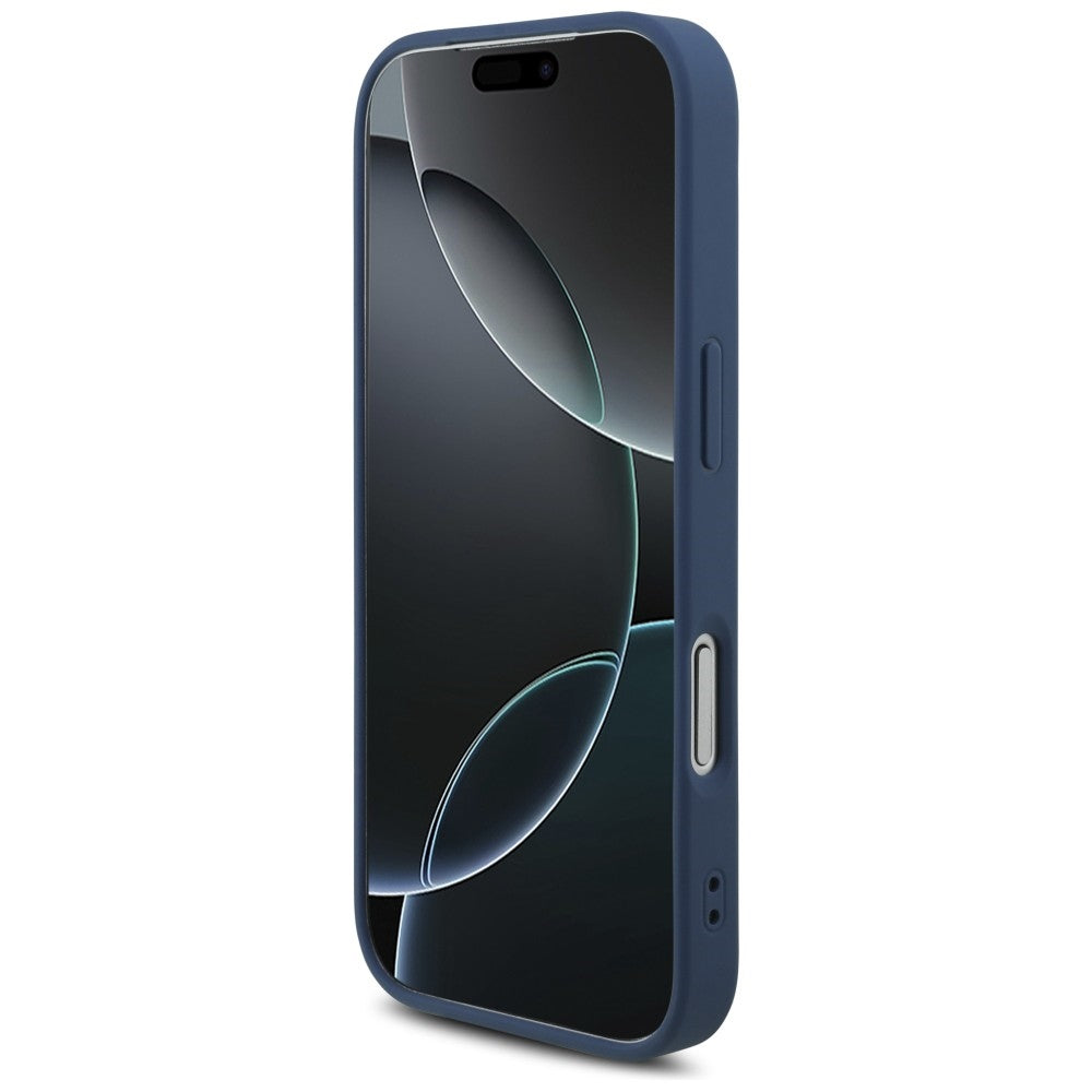 Guess iPhone 17 Pro/iPhone 18 Pro Kuori 4G Big Logo Sininen