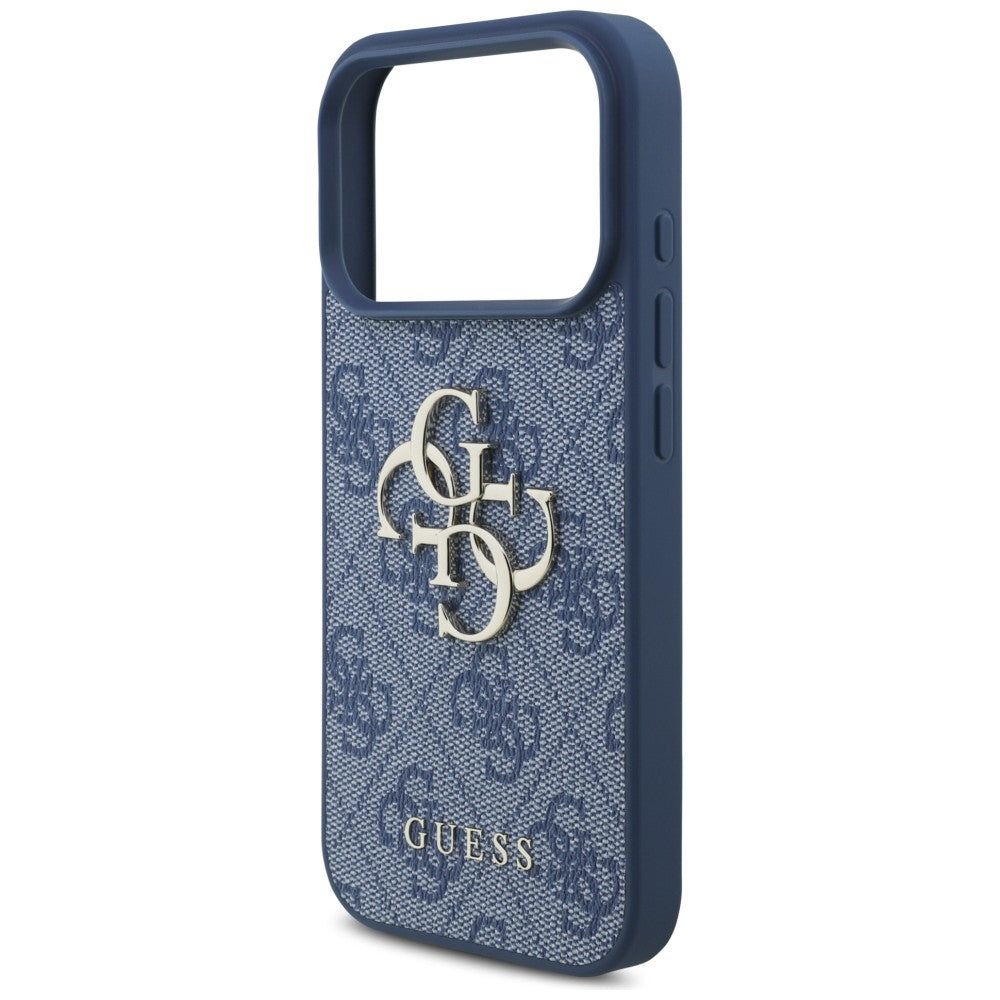 Guess iPhone 17 Pro/iPhone 18 Pro Kuori 4G Big Logo Sininen